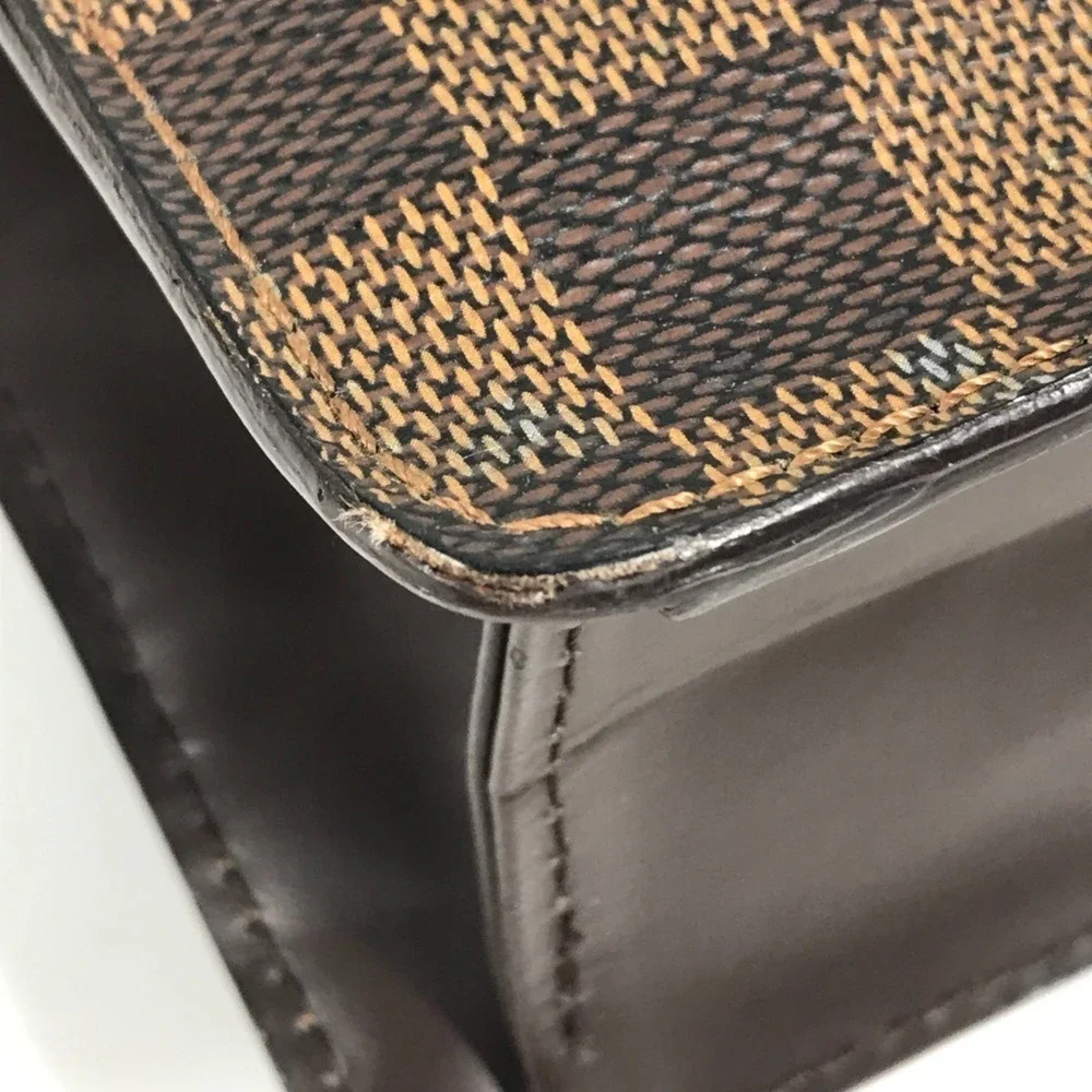 LOUIS VUITTON Brown Damier Canvas Shoulder Bag